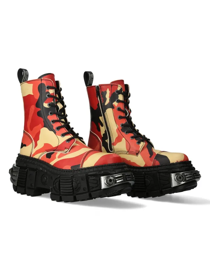 Women New Rock MWall126S6 Military