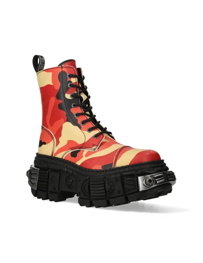Women New Rock MWall126S6 Military Women New Rock MWall126S6 Military