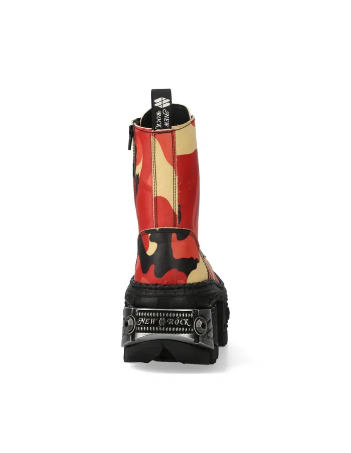 Women New Rock MWall126S6 Military Women New Rock MWall126S6 Military