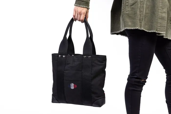 Women Palladium Bags Small Canvas Totebag Black