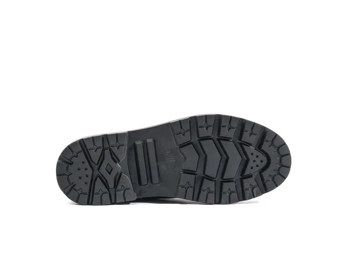Women Palladium Boots Pallabase Nubuck Zip Wl Black