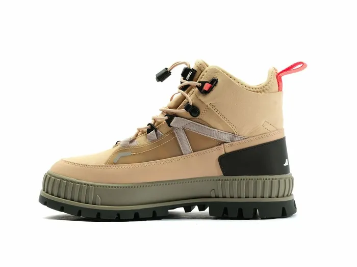 Women Palladium Boots Pallashock Travel Wp Desert