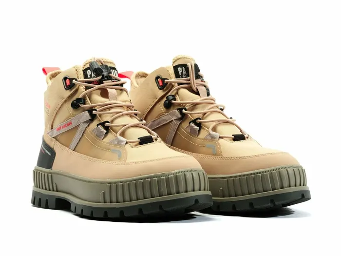 Women Palladium Boots Pallashock Travel Wp Desert