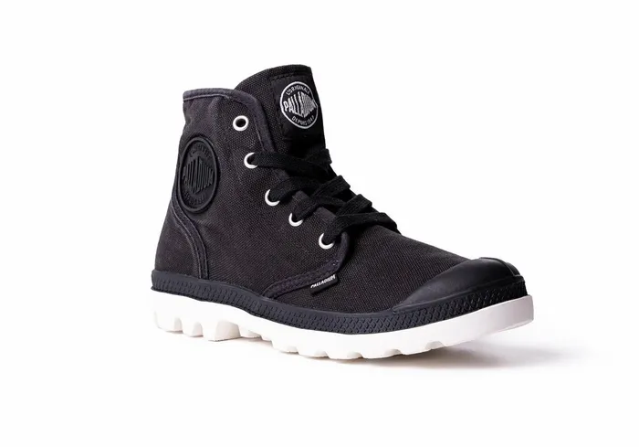 Women Palladium Boots Pampa Hi Blackmarshmallow