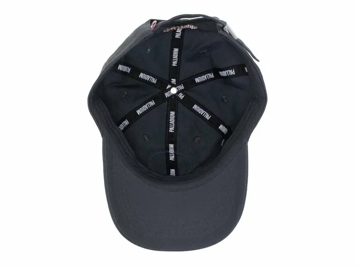 Women Palladium Hats Oasis Patches Cap Dark Grey Women Palladium Hats Oasis Patches Cap Dark Grey