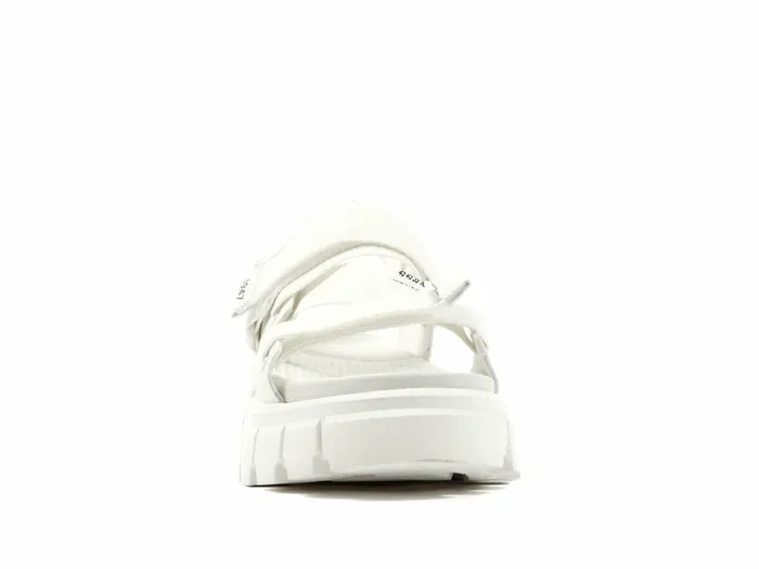 Women Palladium Sandals Revolt Sandal Mono Star White