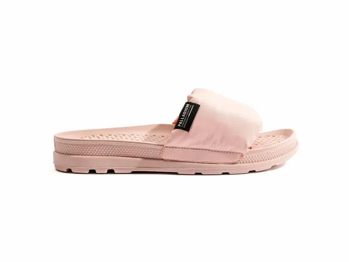 Women Palladium Sandals Solea Slide Pad Rose Smoke