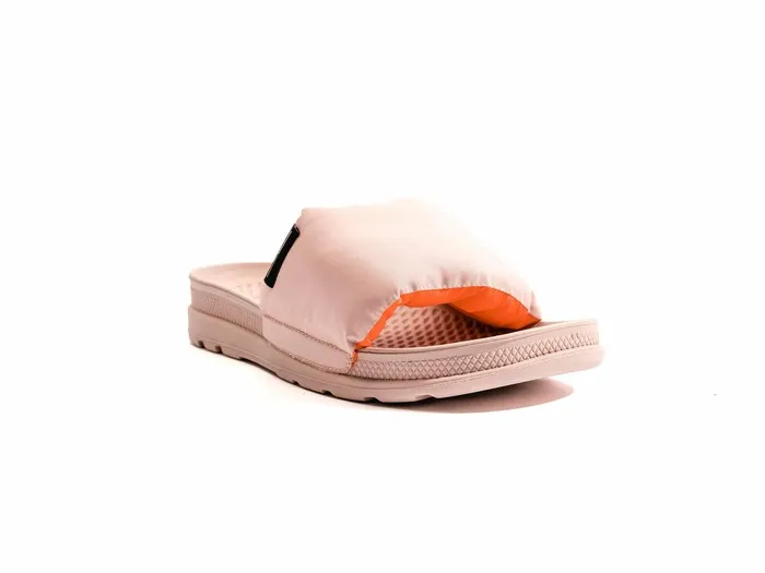 Women Palladium Sandals Solea Slide Pad Rose Smoke