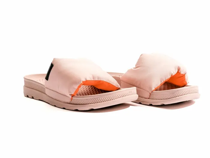 Women Palladium Sandals Solea Slide Pad Rose Smoke