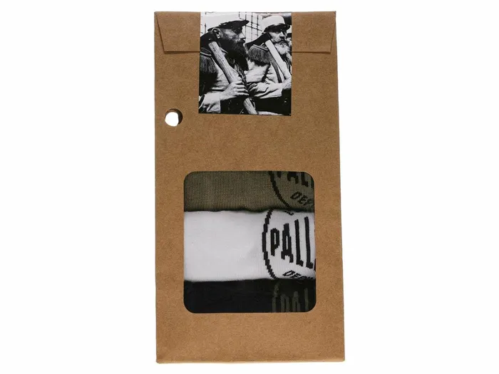 Women Palladium Socks Angle Socks Pack Blackwhitegreen