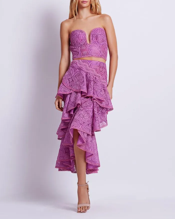 Women PatBO Matching Sets Lace Midi Skirt EXCLUSIVE Orchid Women PatBO Matching Sets Lace Midi Skirt EXCLUSIVE Orchid