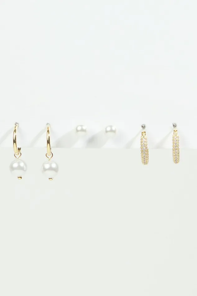 Women Pearl Earring Set Jewelry Altar8217d State