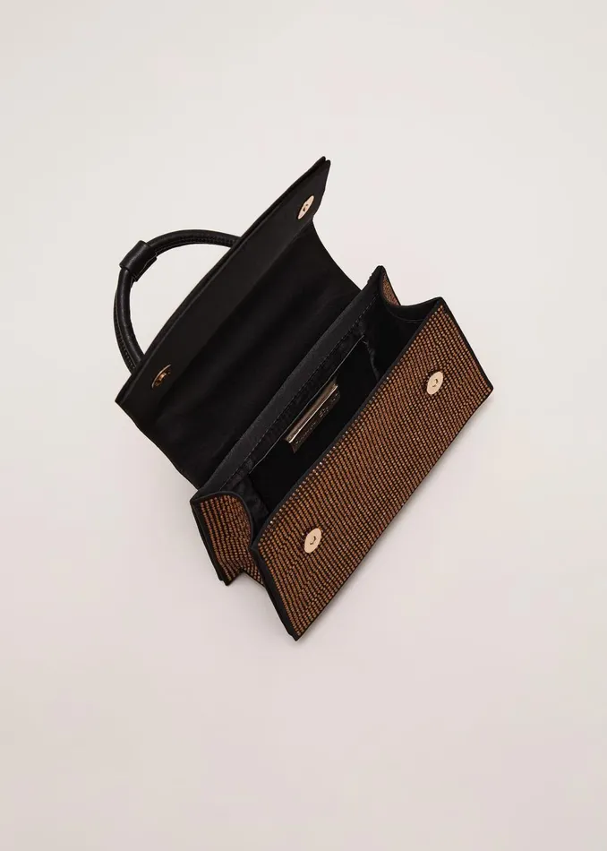 Women Phase Eight Bags and Clutches Gold Embellished Mini Tote