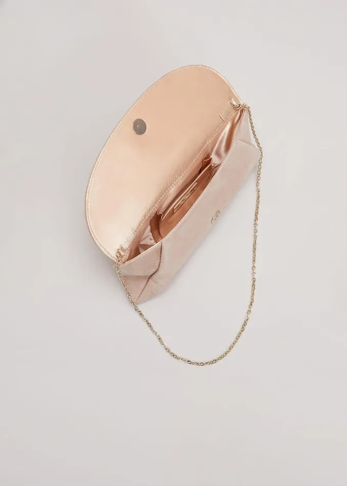 Women Phase Eight Bags and Clutches Suede Clutch Bag