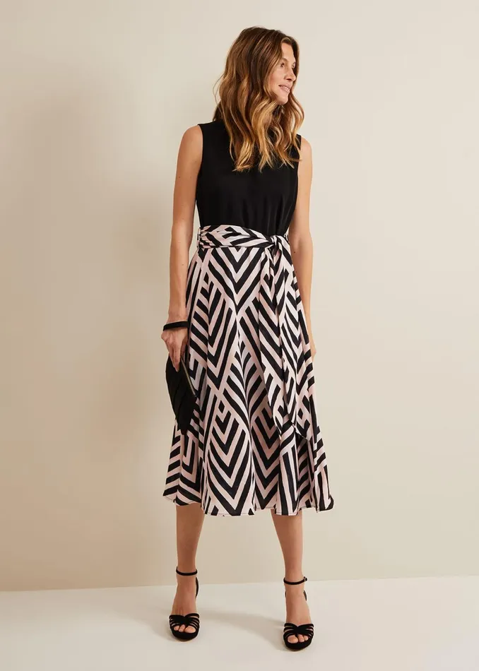 Women Phase Eight Dresses Alora Print Midi Dress
