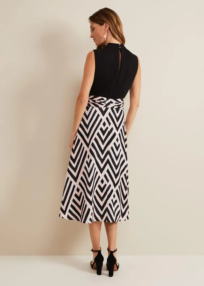 Women Phase Eight Dresses Alora Print Midi Dress