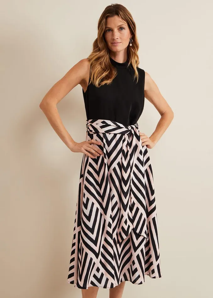 Women Phase Eight Dresses Alora Print Midi Dress