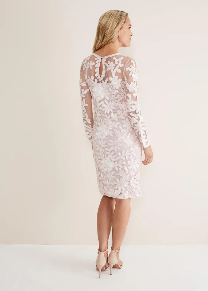Women Phase Eight Dresses Annika Tapework Midi Dress