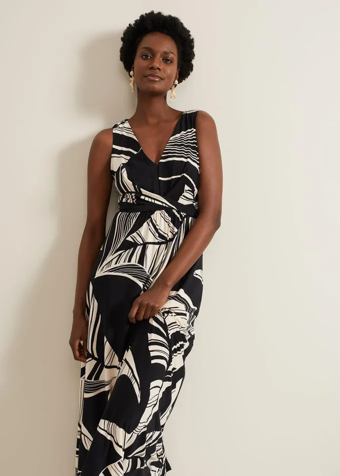 Women Phase Eight Dresses Artemis Abstract Maxi Dress