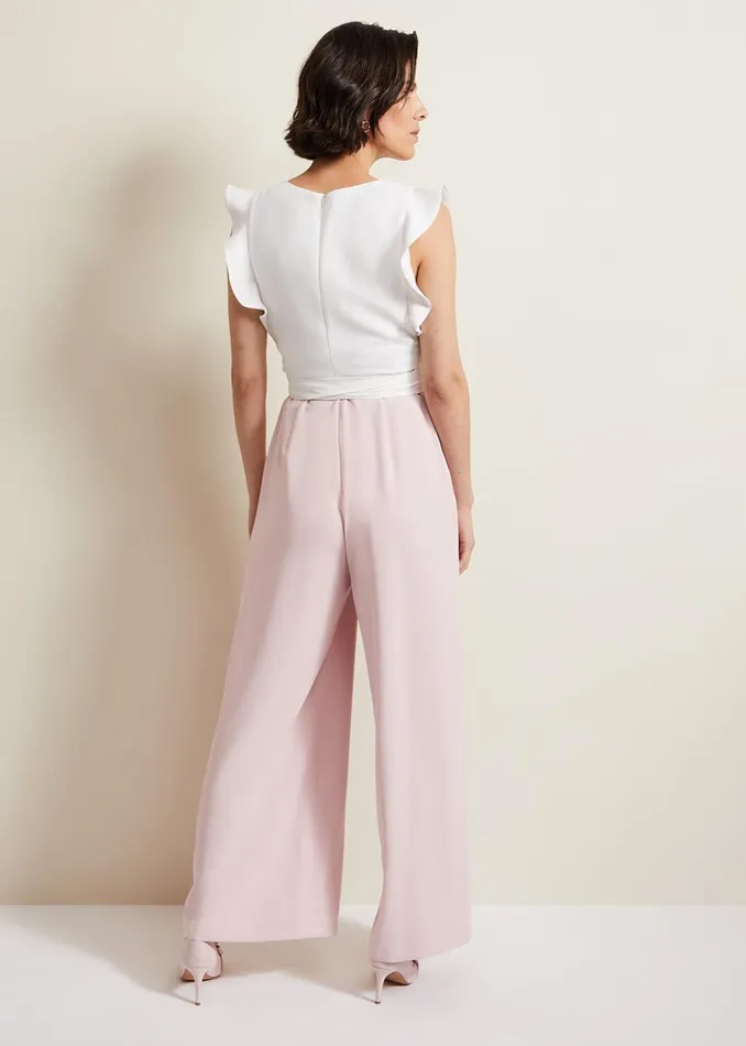 Women Phase Eight Dresses Ayla Ruffle Jumpsuit