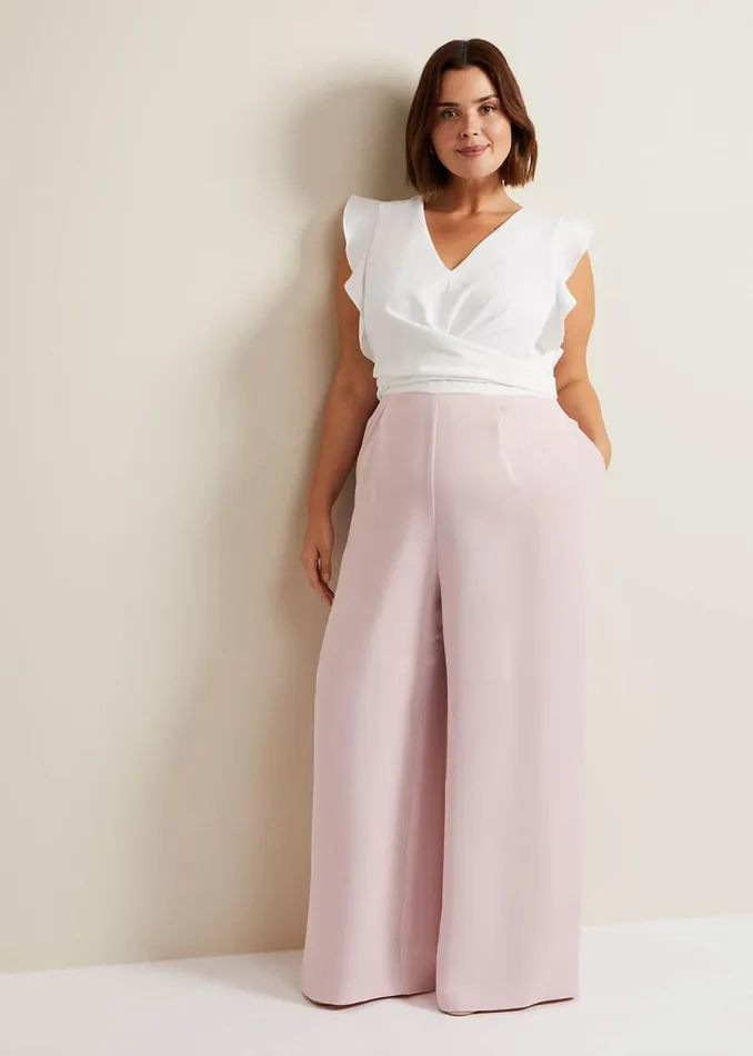 Women Phase Eight Dresses Ayla Ruffle Jumpsuit