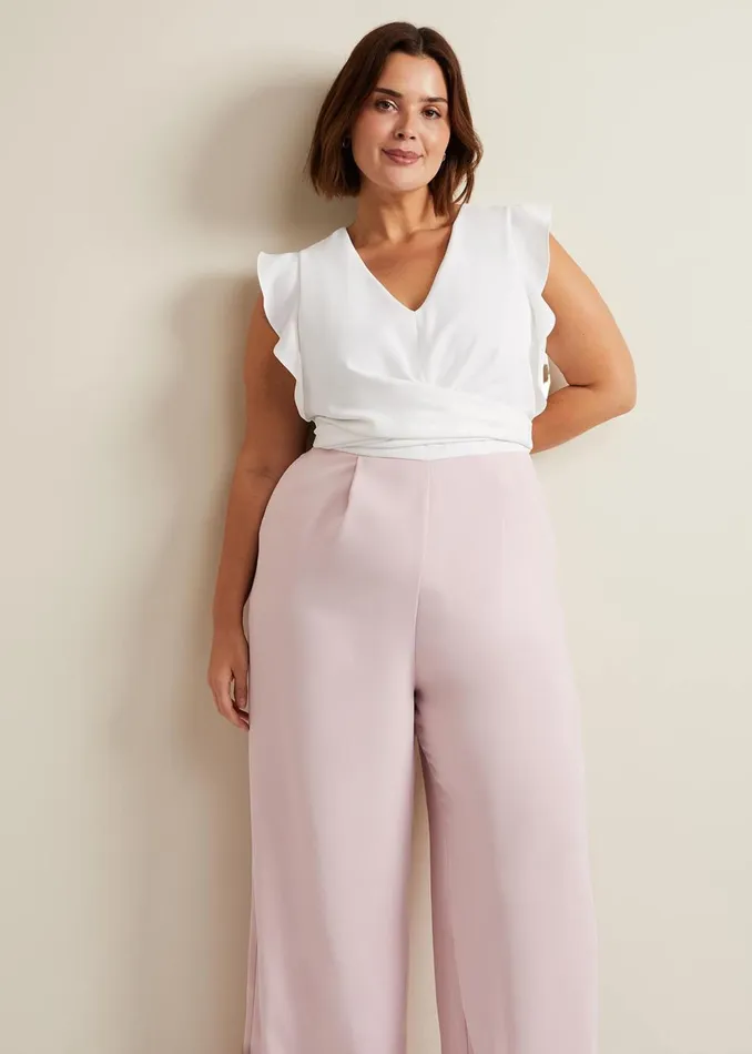 Women Phase Eight Dresses Ayla Ruffle Jumpsuit