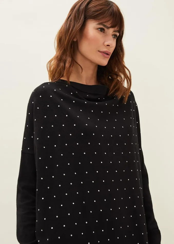 Women Phase Eight Dresses Bailie Studded Knit Dress