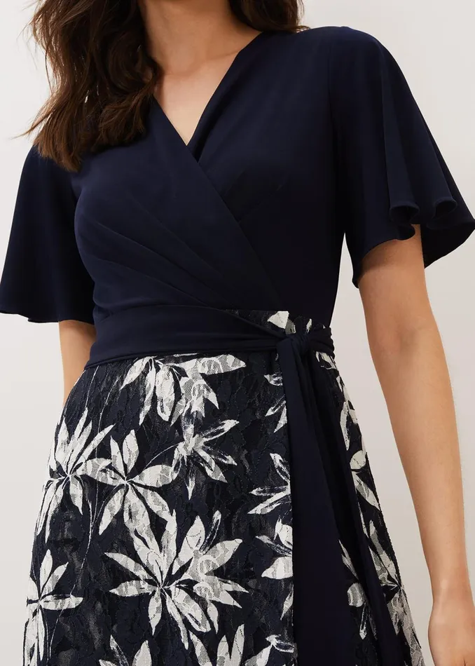 Women Phase Eight Dresses Brogan Lace Skirt Maxi Dress
