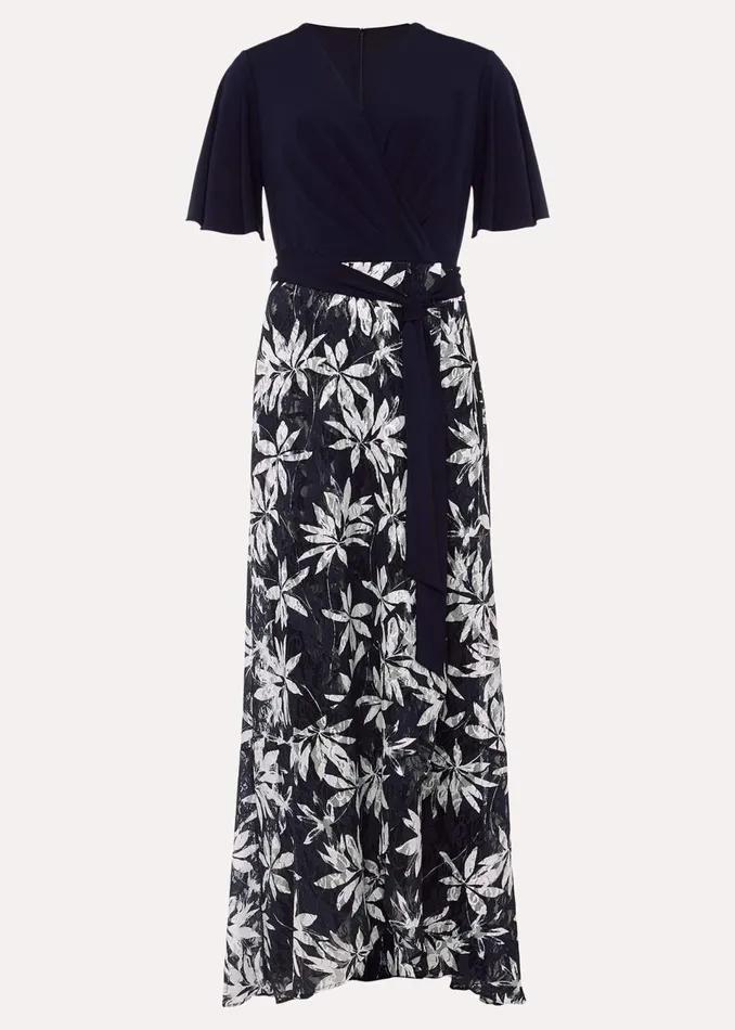 Women Phase Eight Dresses Brogan Lace Skirt Maxi Dress