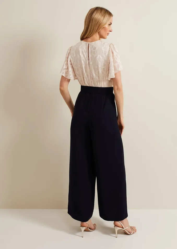 Women Phase Eight Dresses Carolyn Burnout Jumpsuit