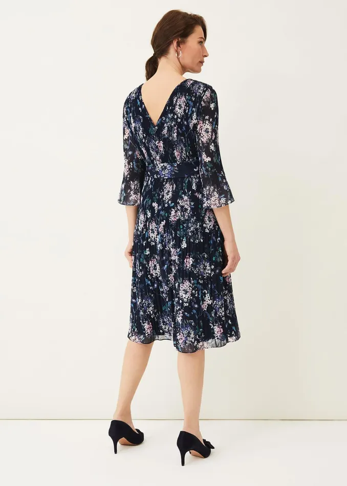 Women Phase Eight Dresses Casey Ditsy Pleated Dress