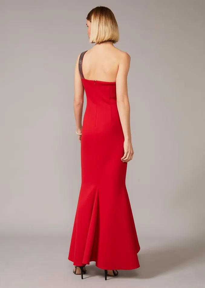 Women Phase Eight Dresses Dahlia One Shouldered Scuba Dress