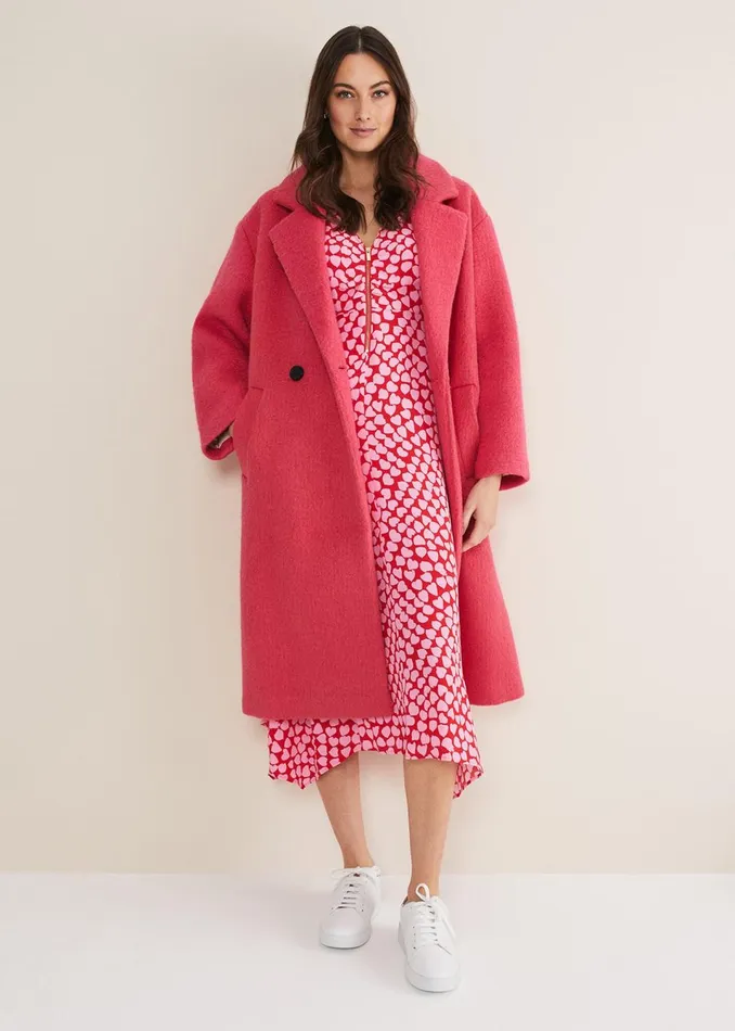 Women Phase Eight Dresses Darcie Heart Midi Dress