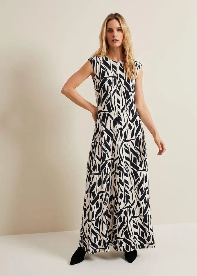 Women Phase Eight Dresses Kristy Geo Maxi Dress