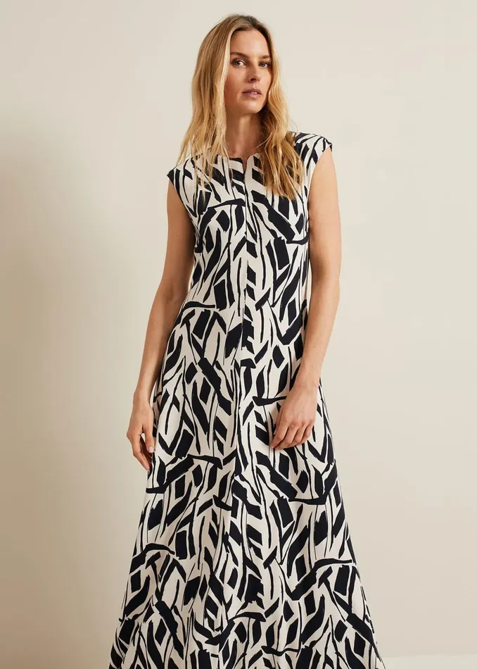Women Phase Eight Dresses Kristy Geo Maxi Dress