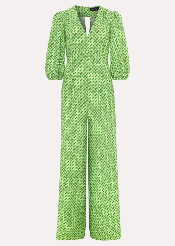 Women Phase Eight Dresses Lacey Geo Wide Leg Jumpsuit