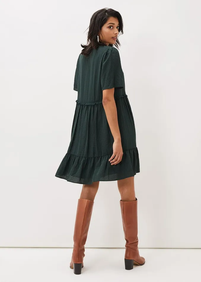 Women Phase Eight Dresses Likita Textured Swing Dress