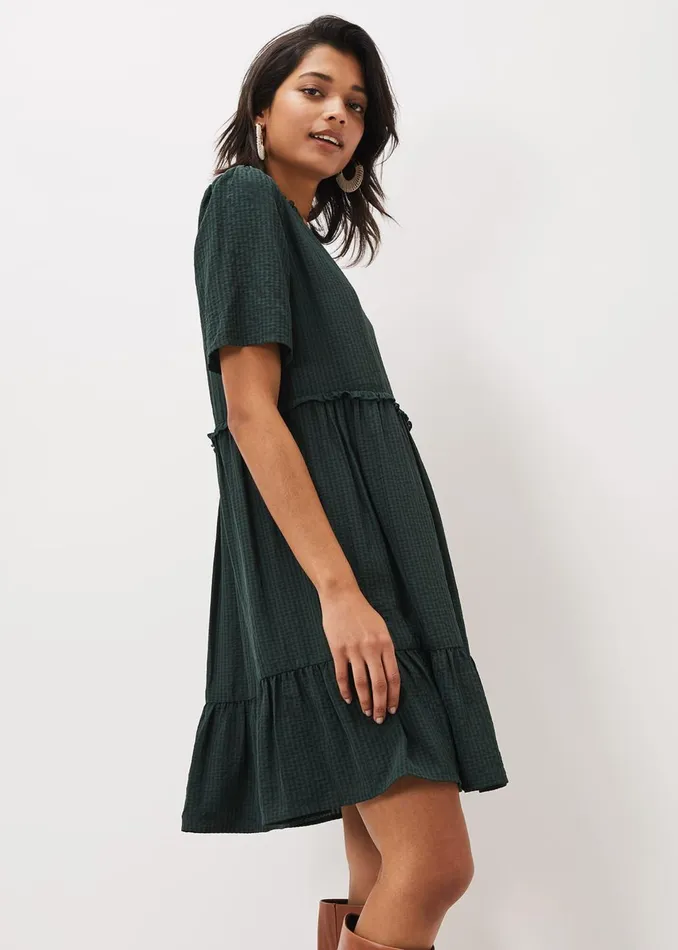 Women Phase Eight Dresses Likita Textured Swing Dress