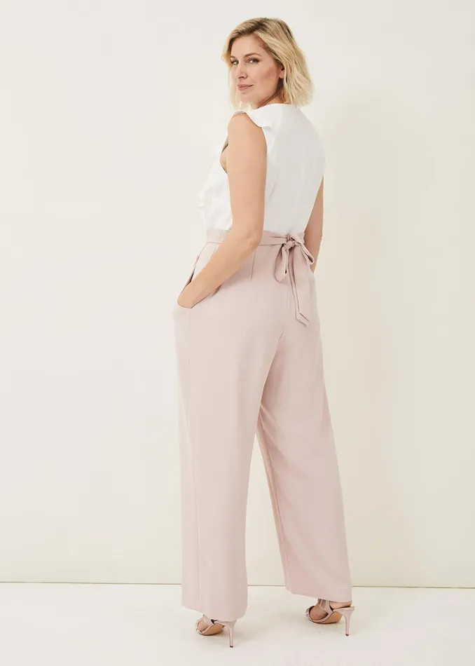 Women Phase Eight Dresses Linda Frill Jumpsuit