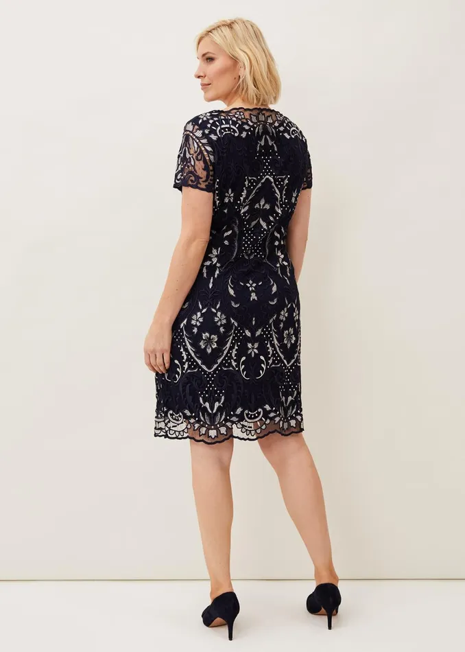 Women Phase Eight Dresses Lizzy Embroidered Dress