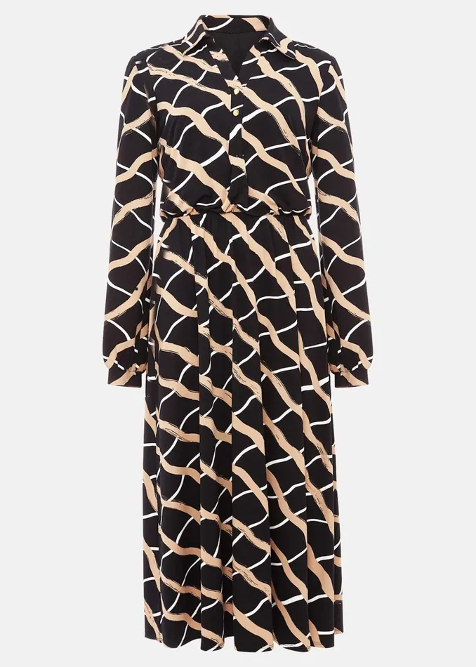 Women Phase Eight Dresses Loren Check Shirt Dress