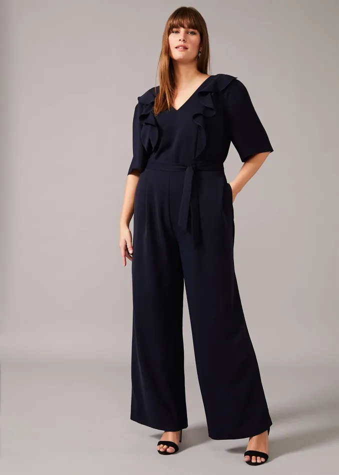Women Phase Eight Dresses Marianna Frill Jumpsuit