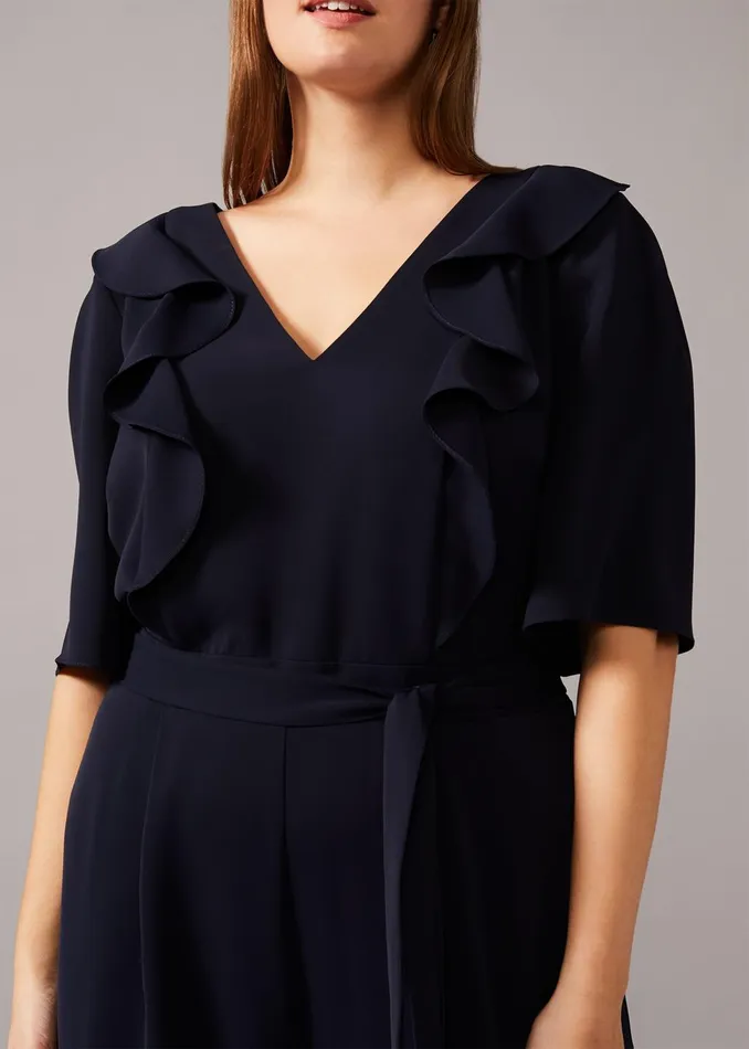 Women Phase Eight Dresses Marianna Frill Jumpsuit