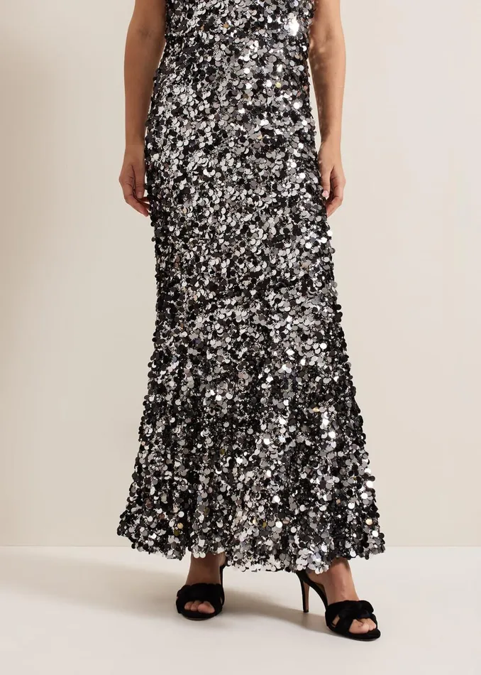 Women Phase Eight Dresses Nina Sequin Maxi Dress
