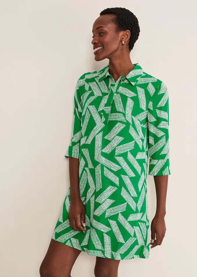Women Phase Eight Dresses Penele Abstract Mini Dress