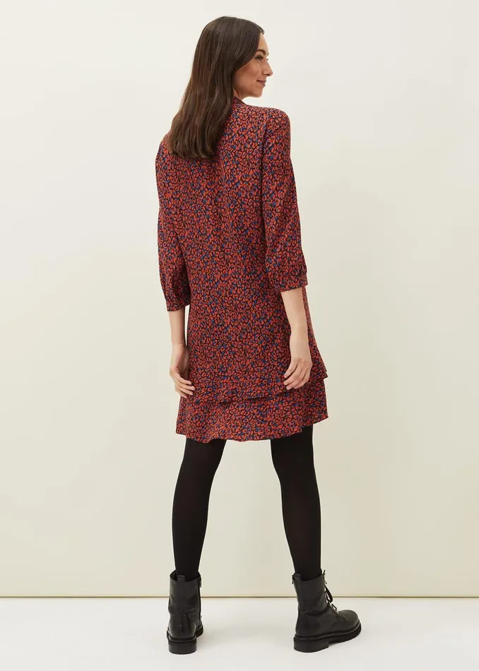 Women Phase Eight Dresses Penele Animal Print Dress