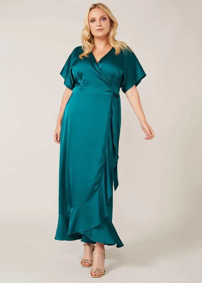 Women Phase Eight Dresses Perry Wrap Maxi Dress