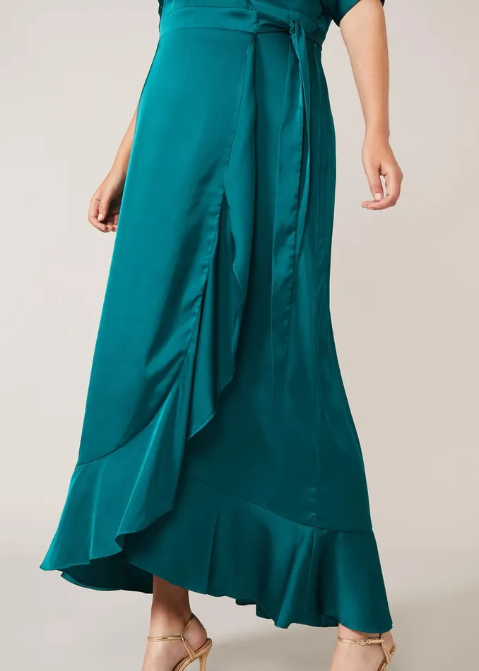 Women Phase Eight Dresses Perry Wrap Maxi Dress