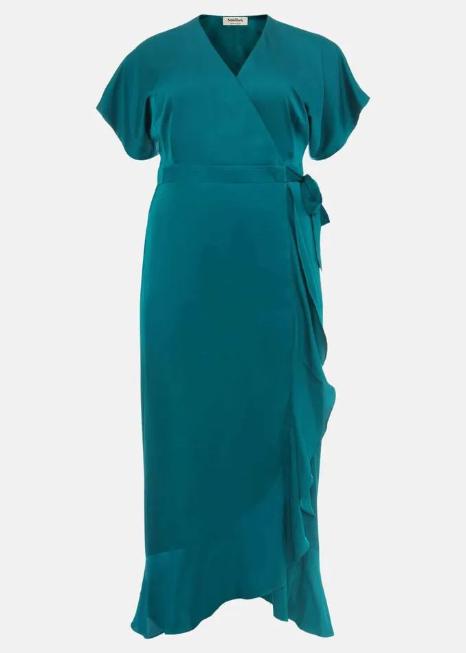 Women Phase Eight Dresses Perry Wrap Maxi Dress