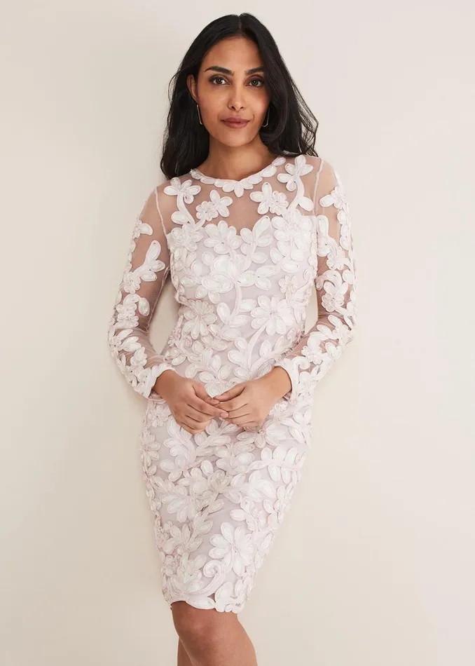 Women Phase Eight Dresses Petite Annika Tapework Dress